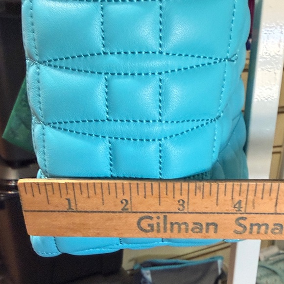 Kate Spade Turquoise Quilted Satchel - Picture 7 of 16